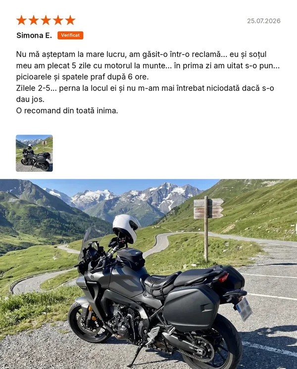 Recenzie verificată a unui client